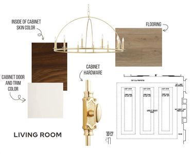 Living Room - Design Board