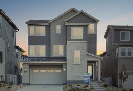 New construction Single-Family house 11972 Octave Ave, Lone Tree, CO 80134 plan 3623 Angeline Elevation A - High Slope Transitional - image