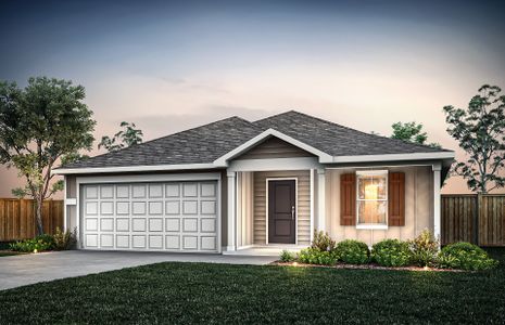New construction Single-Family house 221 Lindheimer Ln, San Marcos, TX 78666 plan Morgan - image