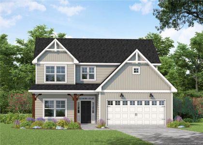 New construction Single-Family house 308 Black Duck Ln, Lillington, NC 27546 - image