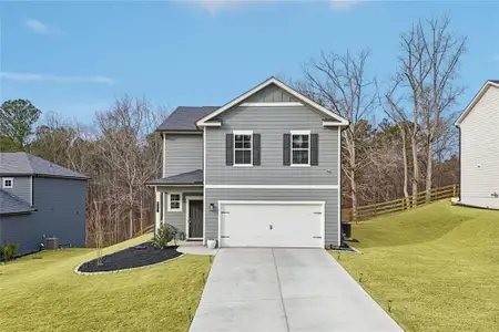 New construction Single-Family house 8647 Paradise Dr, Douglasville, GA 30134 plan Mitchell - image