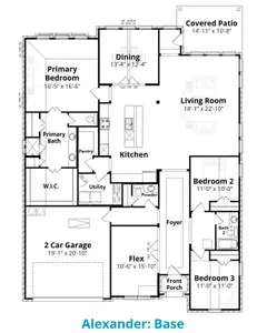 New construction Single-Family house Woodway, TX 76712 plan Alexander - image
