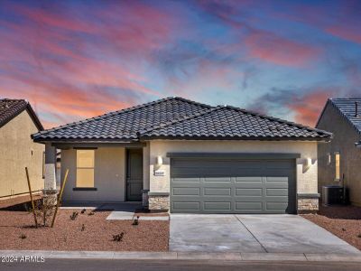 New construction Single-Family house 20575 N Candlelight Road, Maricopa, AZ 85138 Bowie- photo 0