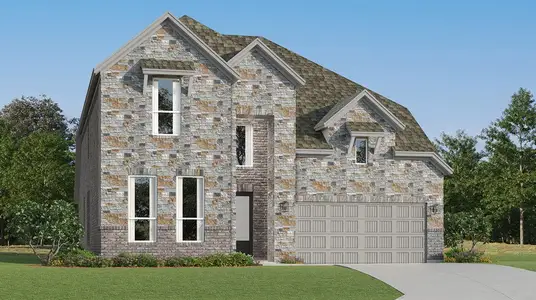 New construction Single-Family house 4312 Stone House Ranch Bnd, Georgetown, TX 78628 plan Tobin - image