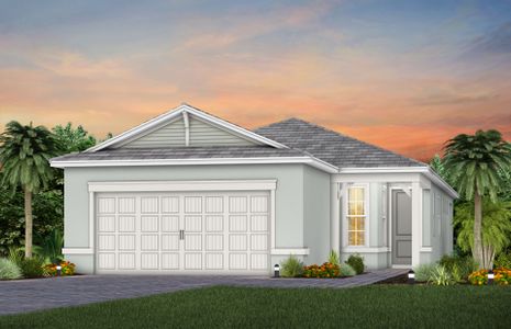 New construction Single-Family house 7423 Blue Salvia Dr, North Fort Myers, FL 33917 plan Flagstone - image