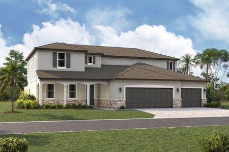New construction Single-Family house 7333 Ridge Escape Wy, Parrish, FL 34219 plan Harbor XL - image