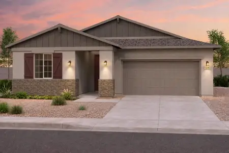 New construction Single-Family house 12424 W Atlantis Wy, Avondale, AZ 85323 plan Laredo - image