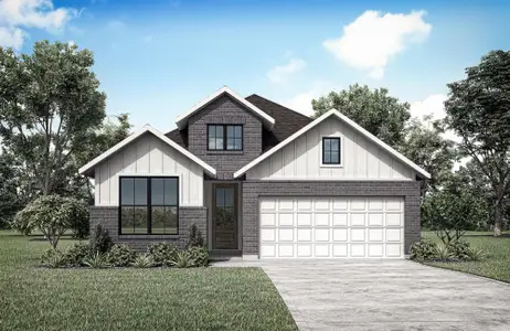 New construction Single-Family house 18707 Sweet Basil Dr, Hockley, TX 77447 plan Kirby - image