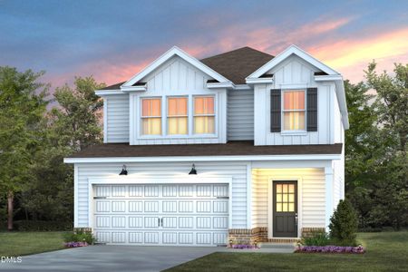 New construction Single-Family house 2305 Edenberry Ln, Fuquay Varina, NC 27526 plan Preston - image