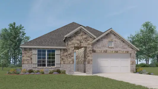 New construction Single-Family house 2140 Ghost Rider Ct, Leander, TX 78641 plan The Kingston II - image