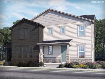 New construction Duplex house 8177 Mount Ouray Road, Littleton, CO 80125 - photo 0