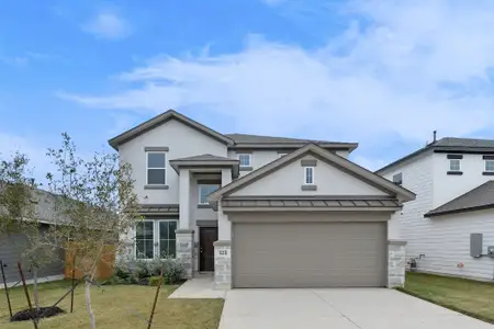 New construction Single-Family house 501 Dove Crest Cv, Liberty Hill, TX 78642 plan Christina 2516 S - image