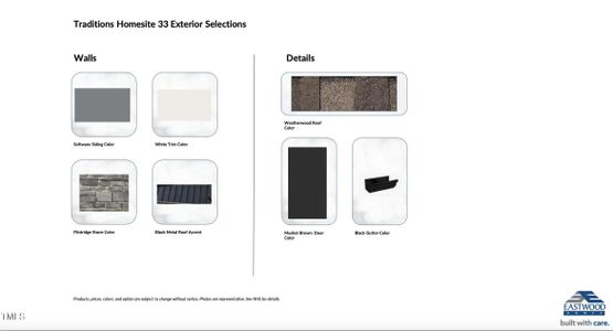 Traditions Lot 33 Storyboard