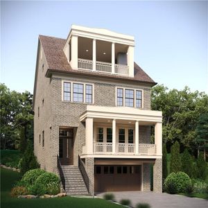 New construction Single-Family house 3530 Vermillion Vw, Suwanee, GA 30024 - image