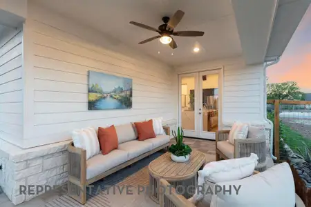 New construction Single-Family house 2232 Grillo Ln, McLendon-Chisholm, TX 75032 plan VanGogh - image