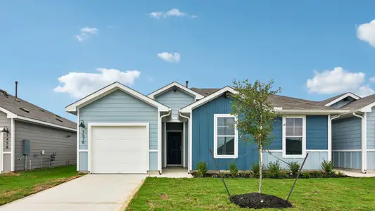 New construction Single-Family house 157A Harrison Xing, Uhland, TX 78640 plan The Allison - image