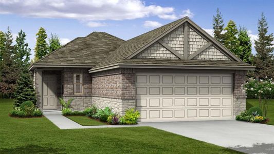 New construction Single-Family house 257 James Caird Drive, Kyle, TX 78640 Thatcher- photo 0