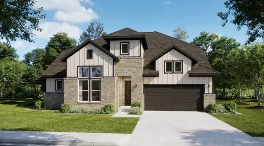 New construction Single-Family house 12529 Yellowstone St, Godley, TX 76044 plan Panorama - image