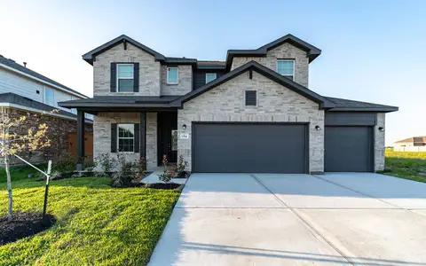 New construction Single-Family house 734 Stagecoach Dr, Dayton, TX 77535 plan Blanco - image