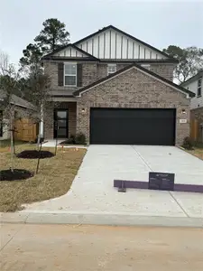 New construction Single-Family house 7858 Alset Dr, Magnolia, TX 77354 Avery- photo 1 1