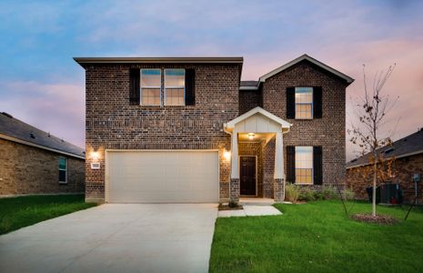 The Stockdale, a two-story home with 2-car garage,