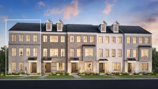 New construction Townhouse house 2615 Wilkinson Pike, Unit 1306, Murfreesboro, TN 37129 plan Coralberry Woodbury - image