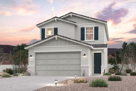 New construction Single-Family house 17345 W Jessie Ln, Surprise, AZ 85387 Iris- photo 0