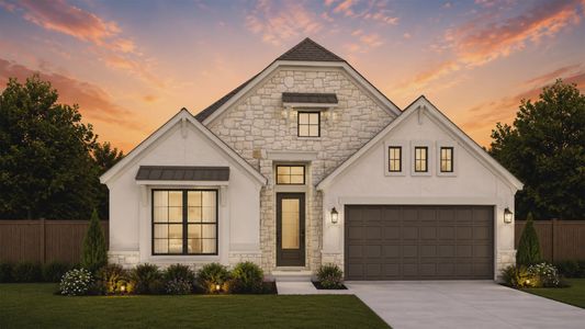 New construction Single-Family house 4754 Regents Pl, Round Rock, TX 78665 plan Hampton - image