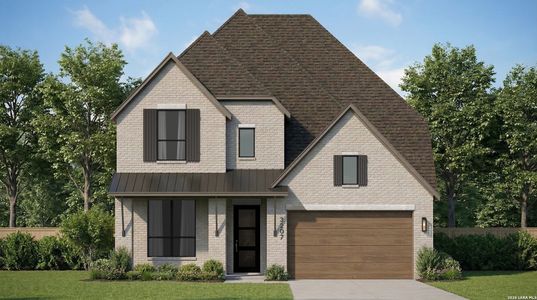 New construction Single-Family house 136 Rainwater Crk, Boerne, TX 78006 plan Kent - image