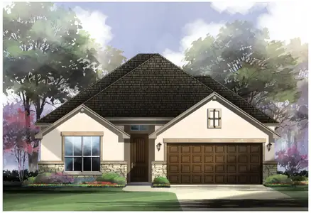 New construction Single-Family house 919 Chalkstone, San Antonio, TX 78260 plan Gallatin - image
