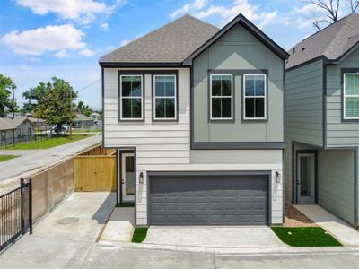 New construction Single-Family house 2410 Vaughn St, Unit F, Houston, TX 77093 null- photo 0