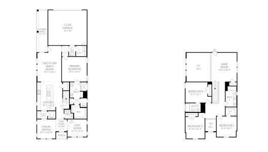 New construction Single-Family house 9217 Rolling Meadow Wy, Denton, TX 76226 plan Roberts - image