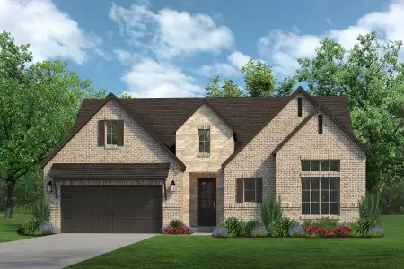 New construction Single-Family house 1001 Glenwood Dr, Joshua, TX 76058 plan Brazos+ - image