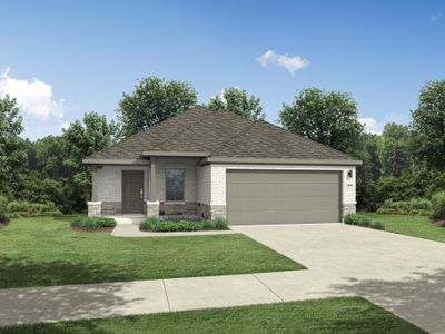 New construction Single-Family house 111 Melrose St, Hutto, TX 78634 plan Amber II - image