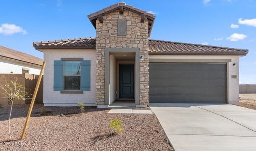 New construction Single-Family house 3937 S 233Rd Ln, Buckeye, AZ 85326 Finlay- photo 1 1