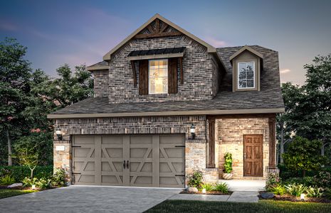 New construction Single-Family house 3908 Lyndhurst Avenue, Little Elm, TX 75068 Harrison- photo 0