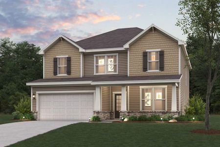 New construction Single-Family house 174 Winding Ridge Trl, Jefferson, GA 30549 plan Guava - image