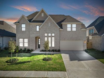 New construction Single-Family house 3328 Bentwood Ranch Dr, Conroe, TX 77385 plan Kamay (4158-HM-50) - image