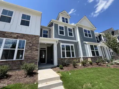 New construction Townhouse house 2419 Whitewing Ln, Wendell, NC 27591 plan Morgan - image