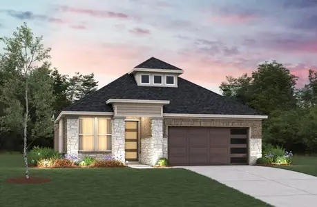 New construction Single-Family house 12319 Fort Hood Ln, Cypress, TX 77433 plan Quintera - image