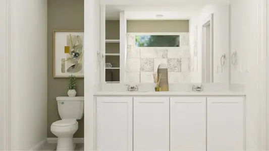 New construction Single-Family house 17800 Chipping Sparrow Ct, Pflugerville, TX 78660 plan Cardwell 20x20 Garage - image