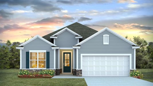 New construction Single-Family house 2095 Marietta Cir, Ash, NC 28420 plan EATON - image