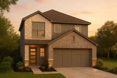 New construction  house 4010 Colony River Rock Blvd, Pinehurst, TX 77362 plan Wise Colony At Pinehurst - image