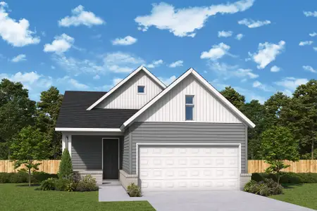 New construction Single-Family house San Marcos, TX 78666 plan The Baja - image