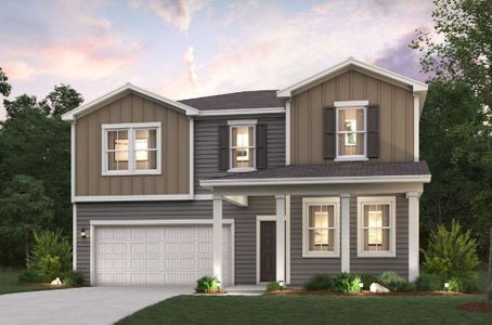 New construction Single-Family house 5306 Mulberry Creek Wy, Flowery Branch, GA 30542 plan Travis - image