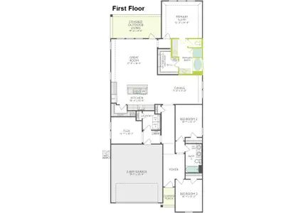 New construction Single-Family house 8105 Autumn Sage Trl, Denton, TX 76207 plan Hazel - image 5
