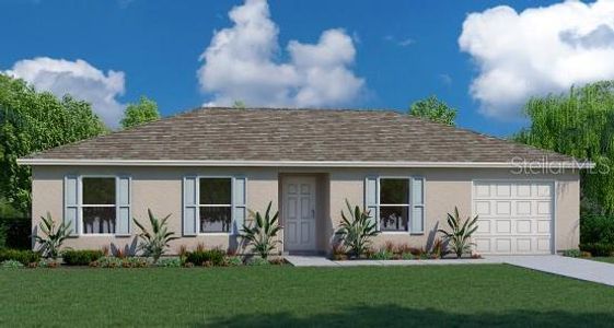 New construction Single-Family house 9900 Nikolich Ave, Hastings, FL 32145 The Phoenix- photo 0