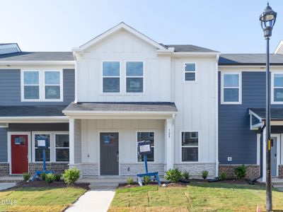 New construction Townhouse house 729 Chandler Stone Dr, Zebulon, NC 27597 plan Thorton - image
