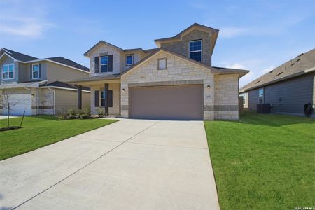 New construction Single-Family house 3575 Starbright Dr, New Braunfels, TX 78130 plan Blanco - image