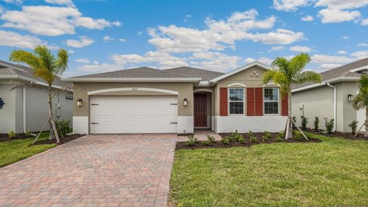 New construction Single-Family house 583 Spring Hl, Cape Coral, FL 33993 plan Delray - image